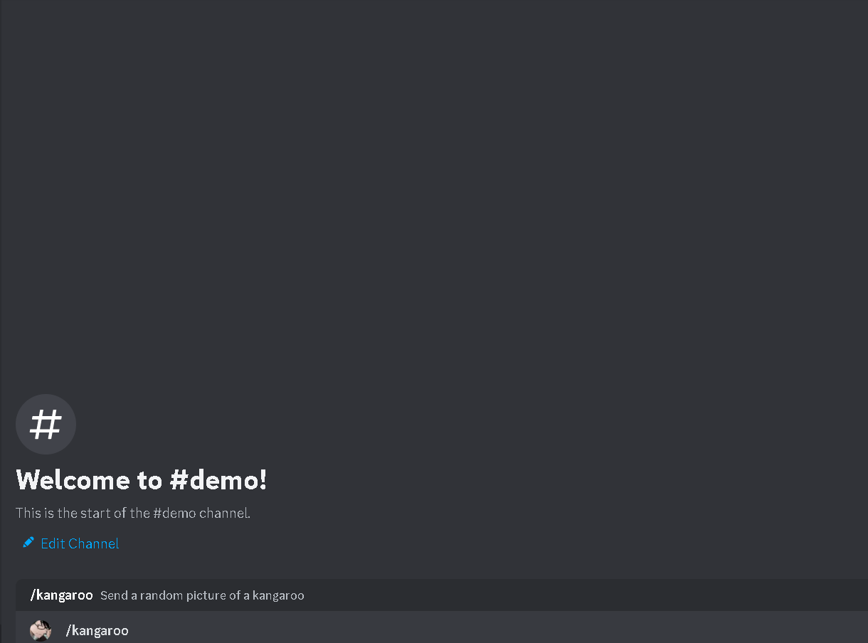 Demo of kangaroo command