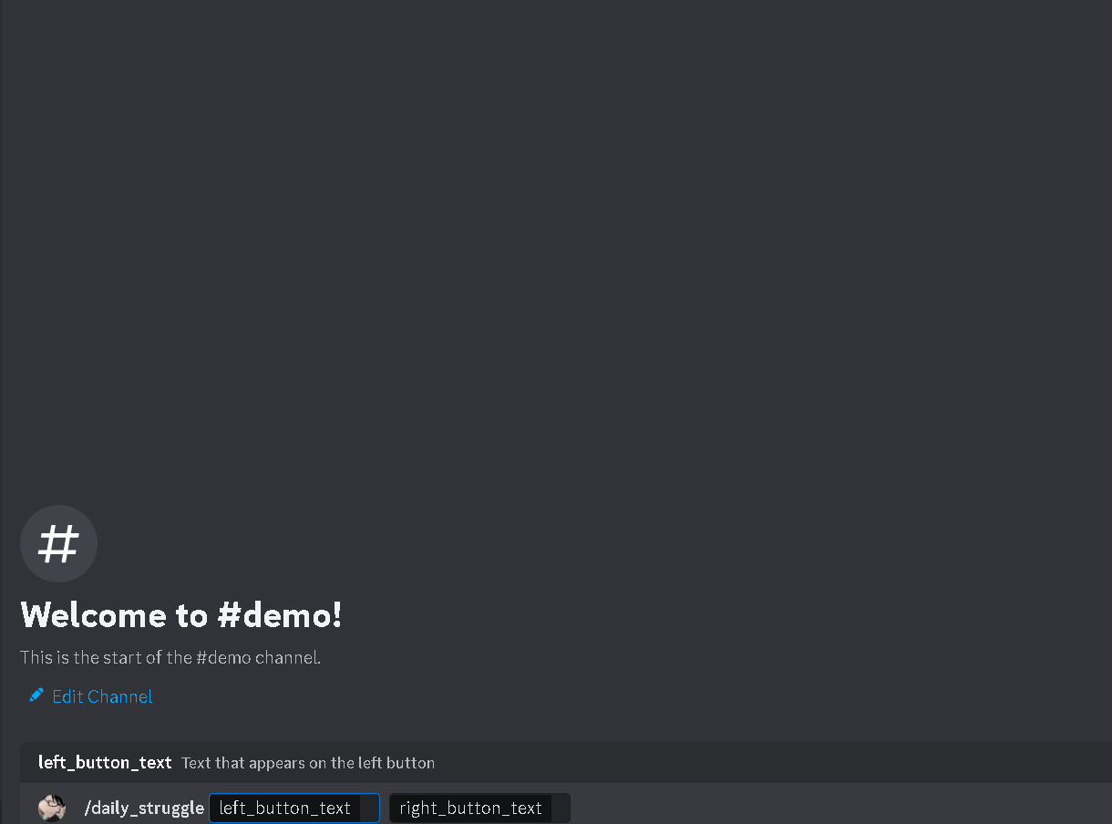 Demo of daily-struggle command