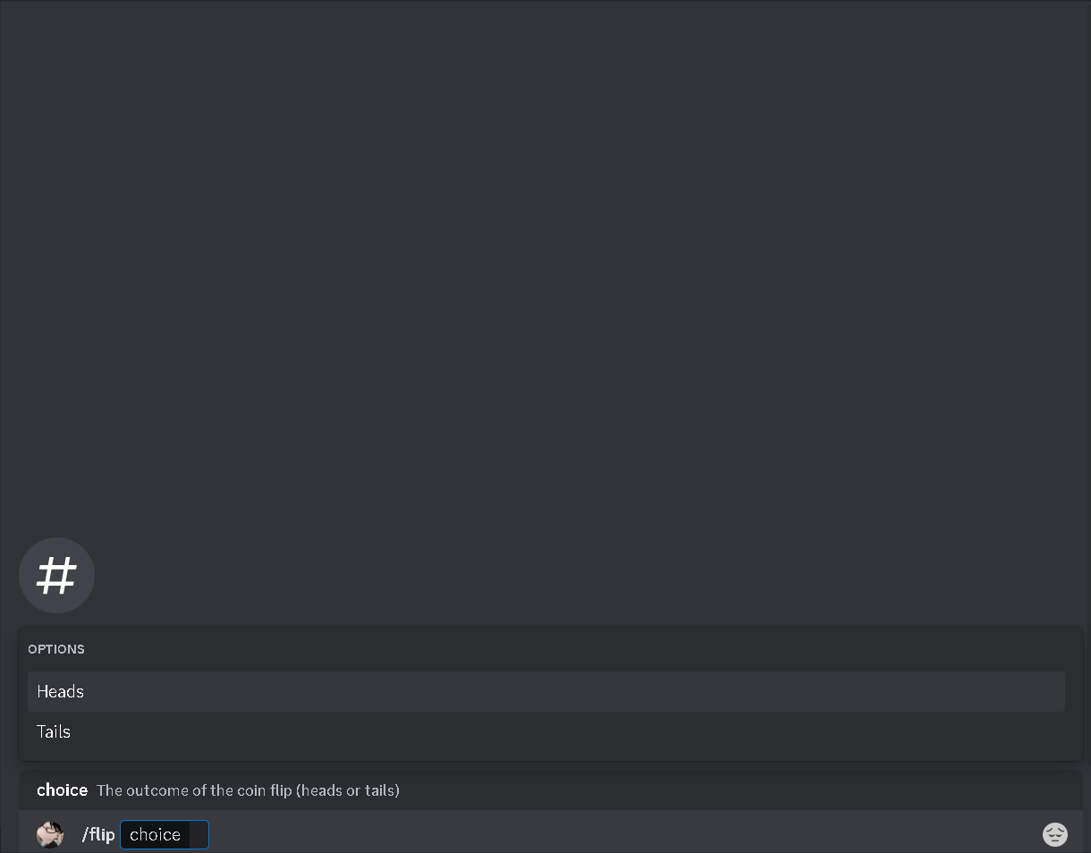 Demo of flip command